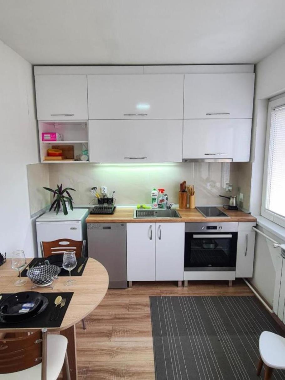 Rooftop Apartment At Mainsquare 斯科普里 外观 照片